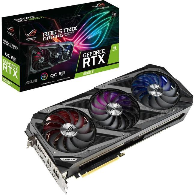 Asus ROG NVIDIA GeForce RTX 3060 Ti Graphic Card - 8 MB GDDR6