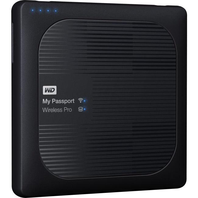 WD 3TB My Passport Wireless Pro Portable External Hard Drive - WiFi AC, SD, USB 3.0