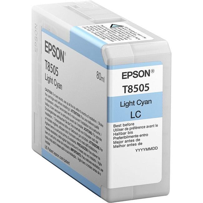 Epson UltraChrome HD T850 Original Ink Cartridge - Light Cyan