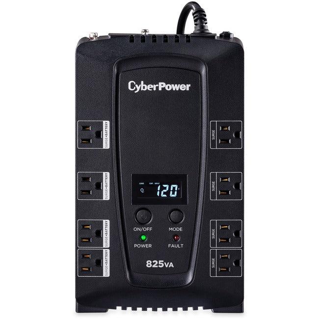 CyberPower Intelligent LCD CP825LCD 825 VA Desktop UPS