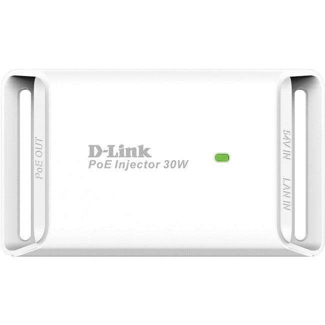 D-Link 1-Port Gigabit 802.3at PoE Injector