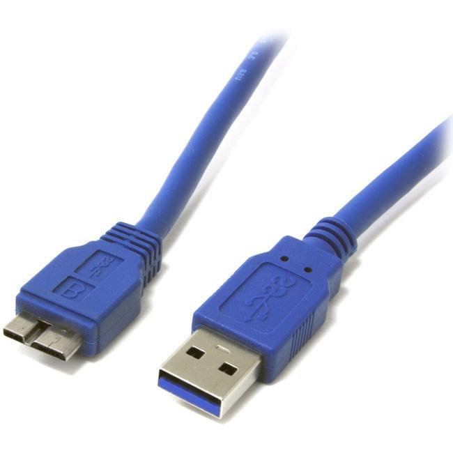 StarTech.com 1 ft SuperSpeed USB 3.0 Cable A to Micro B