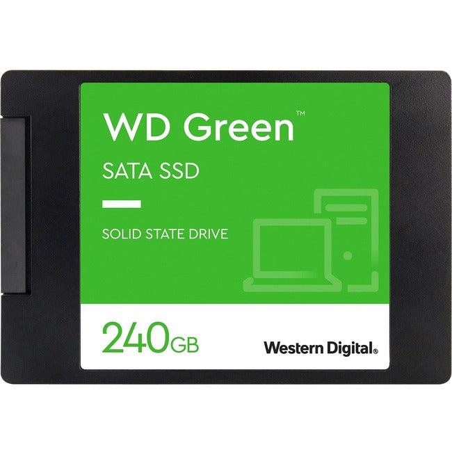 Western Digital Green WDS240G2G0A 240 GB Solid State Drive - 2.5" Internal - SATA (SATA/600)