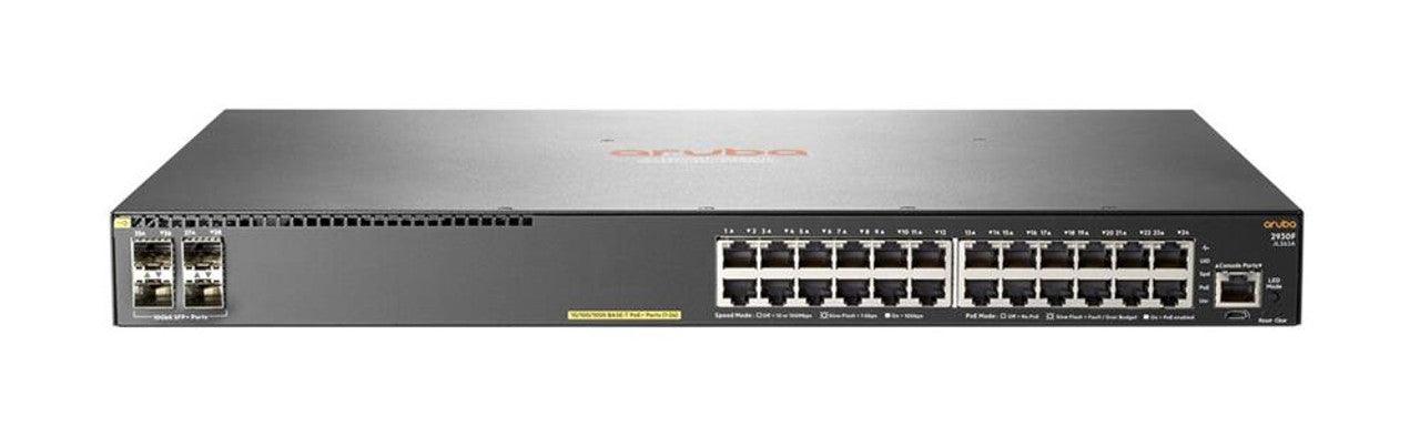 Aruba 2930F 24G PoE+ 4SFP+ TAA-compliant Switch