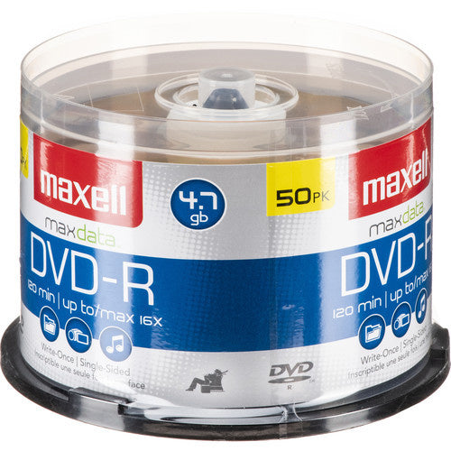 DVD-ROM 4.7 MAXELL 16X LOGO BULK50  638011 Pk50