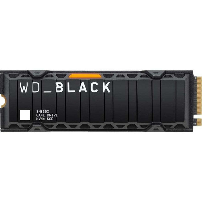 Western Digital Wd Black Sn850x Nvme Ssd Gaming Storage With Heatsink  1TB